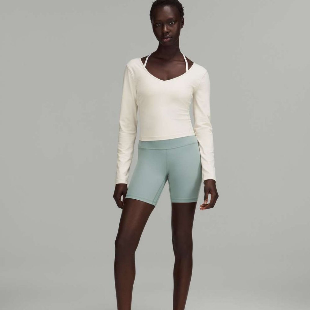 Lululemon Align Long Sleeve Shirt White Opal